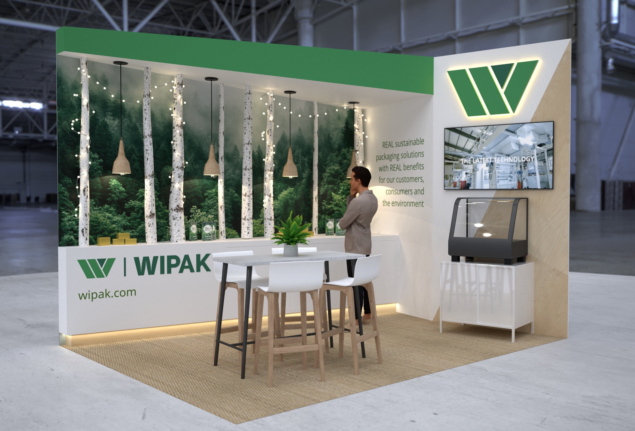 Wipak booth at Empack