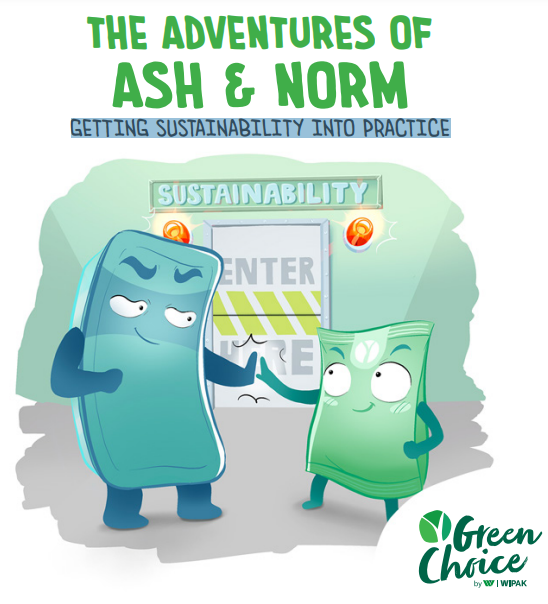 Ash and Norm comic book: Getting sustainability into practice!